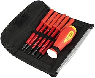Electrician Screwdrivers Set-7pcs/set Multifunction Insulated Slot Cross Professional Electrician Screwdrivers Set with Storage bag