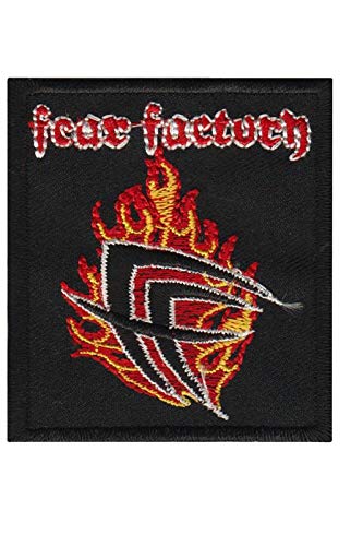 Photo de Fear Factory Metal Band Écusson Patch en fer brodé sur accessoire