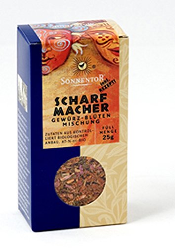 Preisvergleich Produktbild 6er-VE Scharfmacher (Energie) Gewürz-Blüten-Mischung 30g Sonnentor