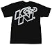 K&N 88-6052-S White on Black K&N Logo Glow Men