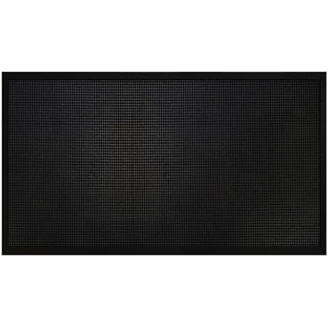 A1HC New Natural All Rubber Premium Stud Rubber Fingertip Entrance Floor Mats Keep Mud and Dirt Away for Commercial and Residential, Front and Back Door, Garage, Entrances, Restaurants etc. 36"x60" Cover