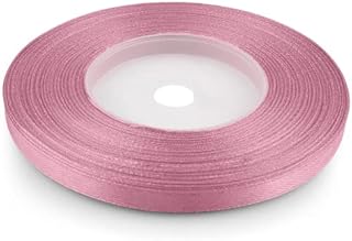Netuno 1 x wstążka satynowa zielona 25 mm x 32 m zielona wstążka wstążka do pakowania prezentów kolorowa taśma dekoracyjna taśma materiałowa rolka satynowa wstążka zielona wstążka