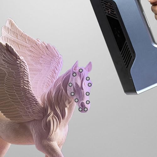 Puntos de referencia reflectantes VANZACK para evitar errores de escaneo 3D 6