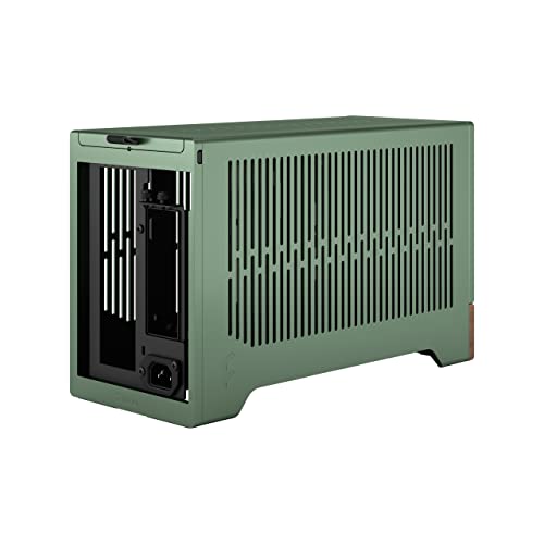 Fractal Design Terra Jade - Wood Walnut Front Panel - Small Form Factor - Mini ITX Gaming case – PCIe 4.0 Riser Cable – USB Type-C - Anodized Aluminum Panels by Fractal Design - Image 7