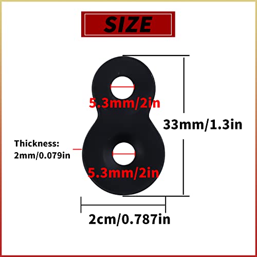 48 Pcs Figure 8 Fastener Steel Table Top Fastener Heavy Duty Hardware Desk Top Fastener For Wood,12 Gauge Steel,Table Top Connector Bracket Desk Top Fasteners Clip,Black #TOP1