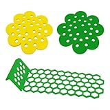 IDNVFY 1 Blumenförmige Wassertrinker Und 1 Bienenwassertrinker, Insekten-Schwimmende Wassertrinker, Insekten-Diät-Werkzeug Im Freien.