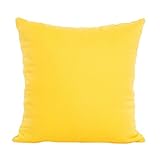cojines amarillos ❤ El paquete incluye: 1 pieza de Funda de almohada