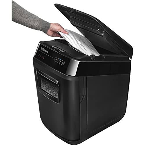 Fellowes 4656201 Automax 200M Auto Feed Shredder 200 Sheet Capacity Black #TOP3