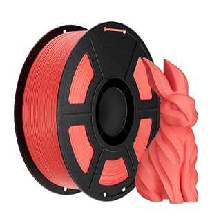 Chitu Systems PLAフィラメント、3Dプリンターフィラメント PLA+ 1.75mm径、 寸法精度+/-0.02mm、3Dプリンター用 1KG (2.2LBS) 、ほとんどの3Dプリンターに対応 (赤)