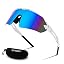 002 White | Blue Lens