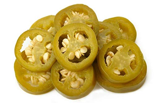 La Costena Nachos Sliced Pickled Jalapeno Peppers 1 Glass Jar 4 LBS/64oz Each