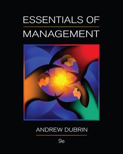 Management CourseMate (with eBook) for Dubrin's Essentials of Management, 9th Edition