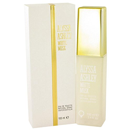 Alyssa Ashley White Musk By Alyssa Ashley Eau De Toilette Spray 3.4 Oz For Women - 100% Authentic #TOP13
