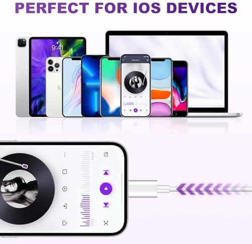 Vofolen for Headphones Wired In Ear iPhone Earphones Earbuds with Microphone Volume Control HiFi Stereo Noise Canceling Wired iPhone Headphone Compatible with iPhone14 13/12/11/Xr/Xs/Se All iOS System