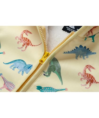 Image of V VALANCH Toddler Fleece Jacket Boys Girls Zip Up Hoodie Sweatshirt | Full Fleece Lining Throughout, Thick Warm, Cartoon, for Casual, School, Outerwear, Winter
