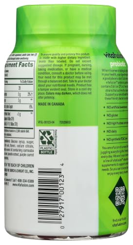 Vitafusion Probiotic Gummies | 5 Billion CFU Per 2 Gummies - image 2