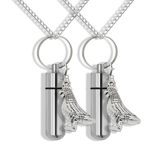 Cock Urn Necklace Jewelry - Cock Cremation Necklace Jewelry - Ashes Necklace Jewelry - Memorial Jewelry -Cock- Cremains