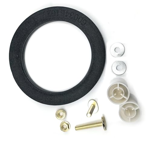 Image of 385311652 385311658 Toilet Base Seal & Mounting Hardware Kit for Dometic 300 310 320 RV Toilets Parts Flange Seal Kit