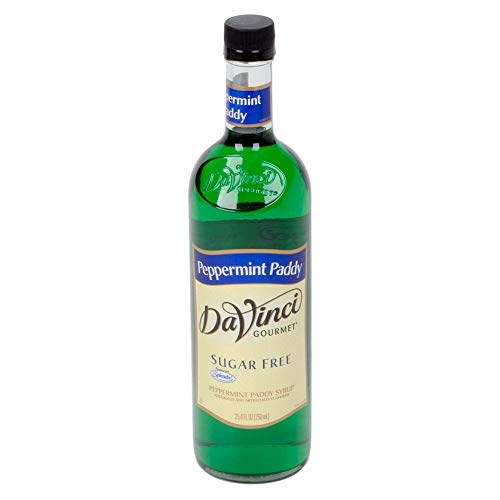 Davinci Gourmet Sugar Free Peppermint Paddy Syrup, 750 Ml Plastic Bottle #TOP2