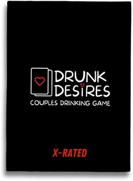 Amazon.com: Drunk Desires X-Rated Card Game for Couples 21+, 50 Cards ...