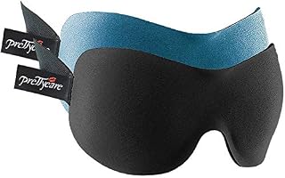 PrettyCare Sleep Mask 2 Pack,Eye Mask for Sleeping - 3D Contoured Sleeping Mask