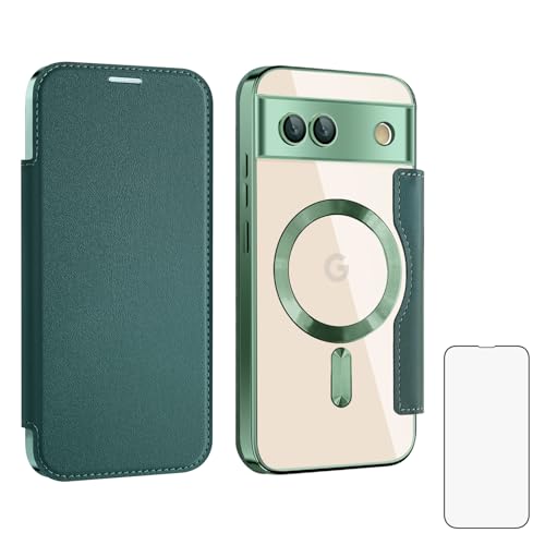 �yREHOOF�zgoogle pixel8a �p �P�[�X �蒠�^ magsafe�Ή��u�K���X�t�B��������v�w�� ���� �N���A ���z�^ �}�O�Z�[�t �蒠 �J�[�h���[ ���C�����X�[�d�Ή� �J�[�h���� PU�v ���U�[ Pixel 8a �X�}�z�P�[�X ������� �y