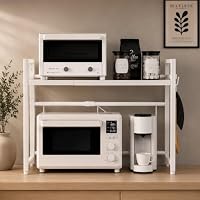 Amazon.co.jp: TKUIN レンジ上ラック キッチン 伸縮式 トースター