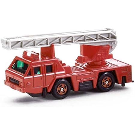 Amazon トミカ 日産ディーゼル ハシゴ付消防車 022 ミニカー ダイキャストカー おもちゃ