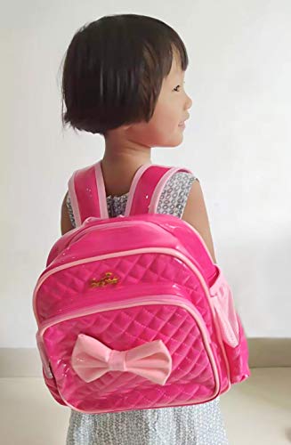 Suerico Cute Durable Waterproof Toddler Preschool Bag Kindergarten Kids Backpack For Girls (Rose Red-2) #TOP6