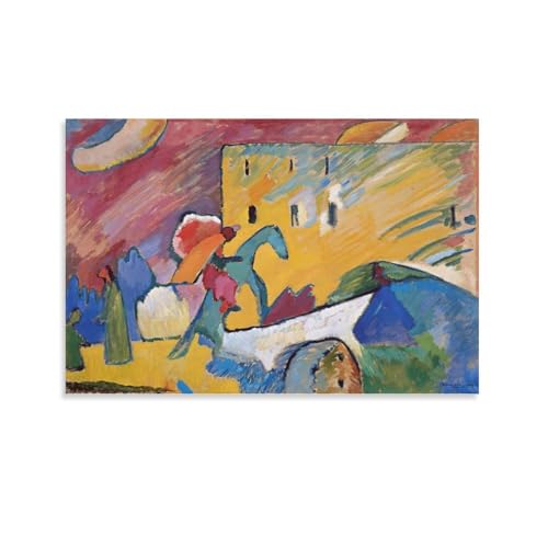 Toile Kandinsky Improvisation 3 décoration d'intérieur de salon