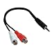 Produktbild Hama Audio-Adapter (Klinkenstecker 3,5 mm Stereo - 2 x Cinch-Kupplung) 0,1 m