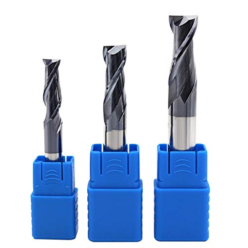 Fresa de extremo de carburo de tungsteno de 2 flautas CNC HRC50 Varios tamaños(16.0x16Dx100L)