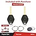 2X KeylessOption Key Fob Replacement for 1999 2000 2001 2002 2003 2004 2005 2006 2007 2008 2009 BMW 3 5 6 7 Series M3 Z8 Z3 X5 M5 X3 Z4 Remote, 3-Button LX8FZV, Locksmith Required