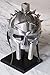 THOR INSTRUMENTS Antique Replica Full-Size Metal Gladiator Maximus Arena Helmet | Halloween Party Costumes | LARP Clothings Wearable Medieval Helmet