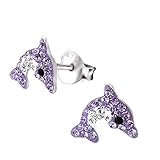 delfin ohrringe silber 925 SILBER – Die hochwertigen FIVE-D Kinder Ohrringe mit süssen Motiven. Entscheide dich für die eleganten Kinderschmuck und für die schicken Ohrstecker für Mädchen.