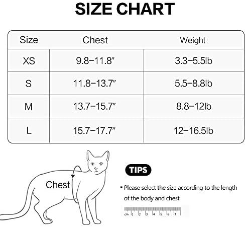 Cat Harness Leash Straps Soft and Comfortable Cat Walking Jacket with Running Cushioning and Escape Proof for Puppies with Cationic Fabric - 1