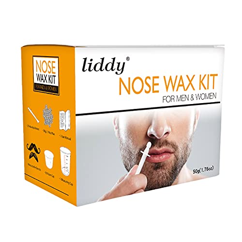 Layhou Nasenhaar Wachs für Männer und Frauen Nasenhaarentfernungswachs Kit Nasenhaarentferner Nasenhaar Wachs Nose Wax Set - Sicher Schnell Schmerzlos Cover