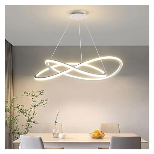 Lampes suspendues de salon et plafonniers design bague noire
