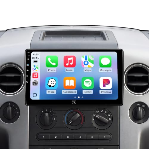 10" Wireless CarPlay Radio for Ford F150 04-08 F250/F350 08-16 Head Unit - image 1