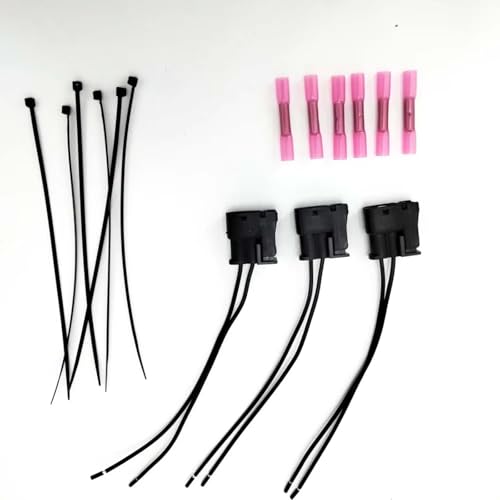 Conector de bobina de encendido compatible con Lexus SC400, cableado eficiente de 3 piezas 5