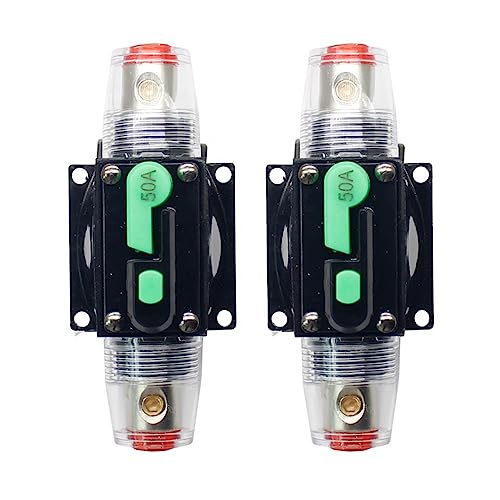 Interrupteur de disjoncteur stéréo 30A protège amplificateur 12V - 3