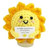 🌞 Contenu de l'emballage : Chaque ensemble comprend une pièce mini motivantes tricotée de 9 x 9 cm (avec socle) et une carte de motivation soigneusement conçue. Le joli design de poupée cadeau de soutien émotionnel en fait un cadeau idéal, porteur d'encouragements et d'inspiration.