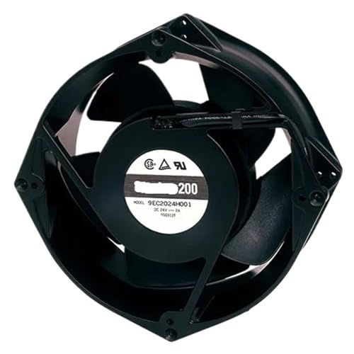 Ventilateur 24VDC 200mm70mm haute pression 48W châssis robuste 9EC2024H001 - 2