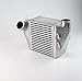 G-PLUS Bolt-On Aluminum Side Mount Intercooler Compatible With 2002-2005 VW Compatible With JETTA GOLF GTI MK4 1.8T Turbo Kit