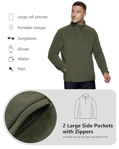 33,000ft Polar Fleece Quarter Zip