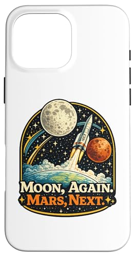 Moon Again Mars Next ���g�� �F���T�� �X�}�z�P�[�X iPhone 16 Pro Max �p