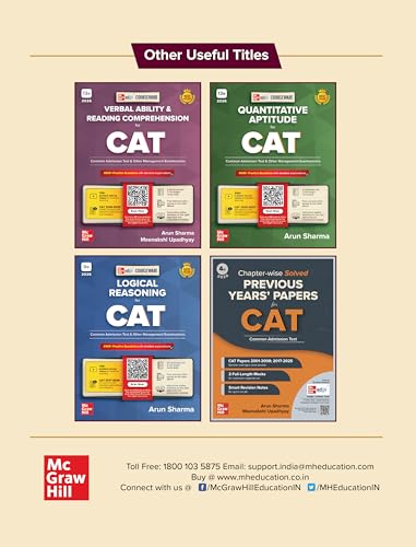 Image of Courseware on Data Interpretation, 10e for CAT 2026 by Arun Sharma | 2500+ Practice Questions | Solved PYQs (2017-2025) | 120+ Problem Solving Videos | 43 DI Sectional & Mock Tests | MBA Preparation