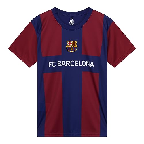 Maillot de football garçon FC Barcelona du 6 au 14 ans saison 23/24