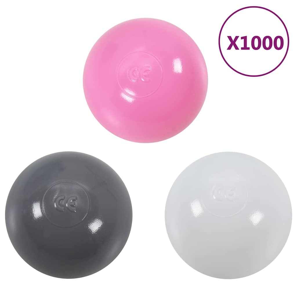 Palline per piscina con palline, 1000 pezzi, diametro 6 cm, per piscina con palline, tenda da gioco, piscina per bambini, multicolore