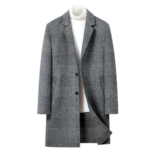 Trench en laine homme chaud pour l'hiver contre le vent froid